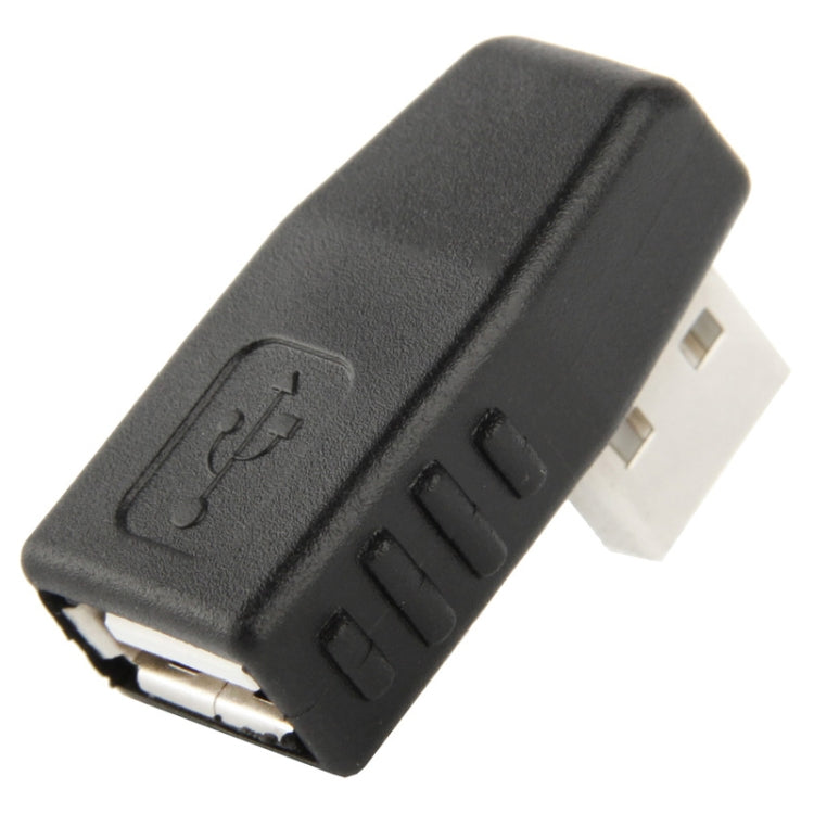 USB 2.0 AM to AF Adapter with 90 Degree Angle, Support OTG Function by buy2fix