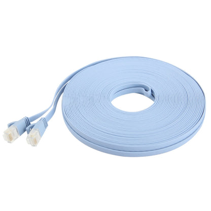 CAT6 Ultra-thin Flat Ethernet Network LAN Cable, Length: 20m (Baby Blue) by buy2fix