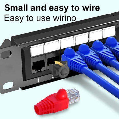 Network Cable Boots Cap Cover for RJ45, Green (500 pcs in one packaging , the price is for 500 pcs)(Black) by buy2fix