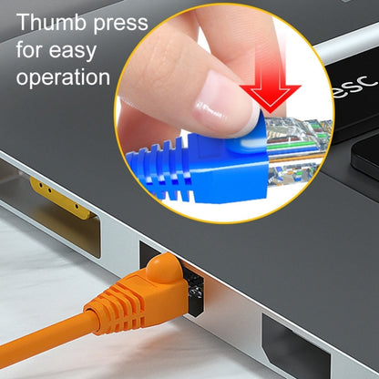 Network Cable Boots Cap Cover for RJ45, Green (500 pcs in one packaging , the price is for 500 pcs)(Black) by buy2fix