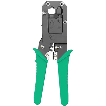 8P8C Handle Networking Crimper Pliers Tool(Green) by buy2fix