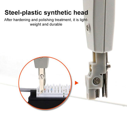 RJ45 / RJ12 / RJ11 Network BT Telephone Socket Multi Punch Insertion Tool(White) by buy2fix