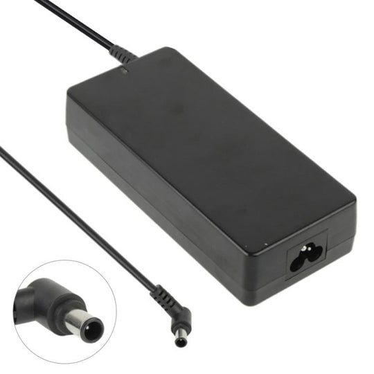 AC 19,5 V 4,7 A für Sony Laptop, Ausgangsspitzen: 6,0 mm x 4,4 mm (Schwarz)