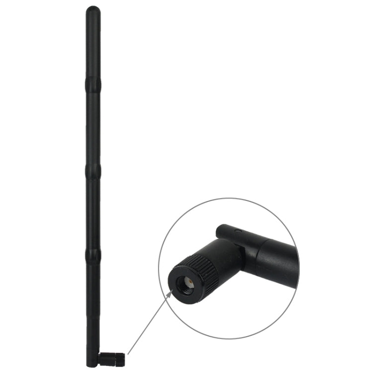 Wireless 15DBi RP-SMA Male Network Antenna (Softcover Edition)(Black) by buy2fix