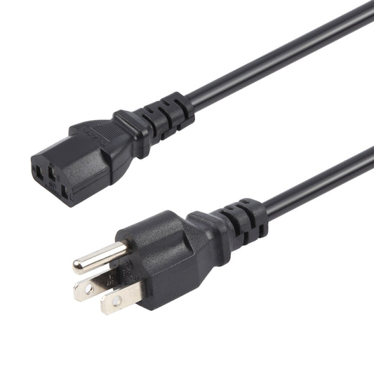 Universal US 3 Prong AC Power Cords for Desktop Computer Printer Monitor Plug, Length:1.5m by buy2fix