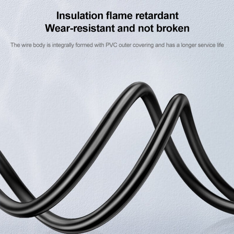 2 Prong Style Small UK Notebook Power Cord, Length: 1.2M(Black) by buy2fix