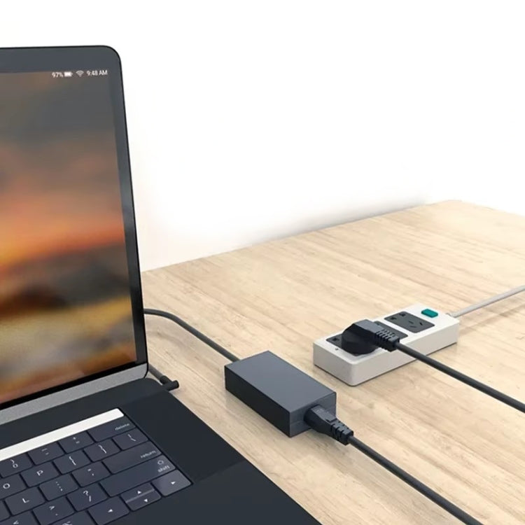 EU Plug Computer PC Power Cord 3 Pin Cable, Length: 1.8m by buy2fix