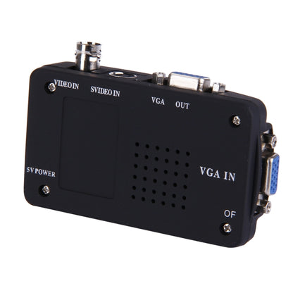 BNC / S-Video to VGA Video Converter(US Plug) by buy2fix