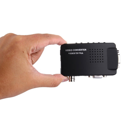 BNC / S-Video to VGA Video Converter(EU Plug) - Video Converter by buy2fix | Online Shopping UK | buy2fix