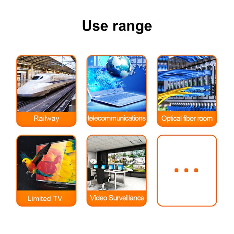 SC-SC Single-Core Multi Mode Fiber Optic Jumper,Length: 3m by buy2fix