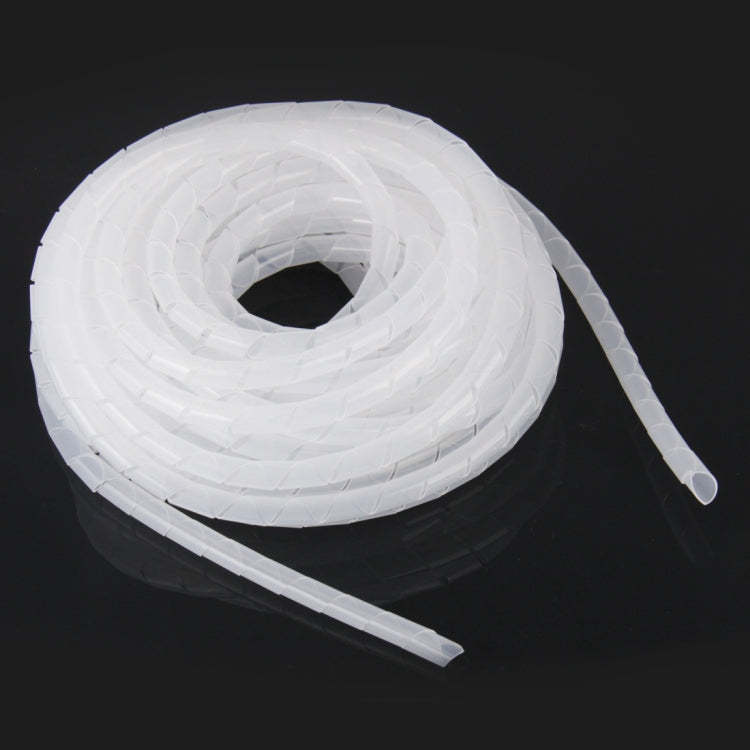 100m Spiral Cable Winding Casing Pipe, Diameter: 6mm by buy2fix