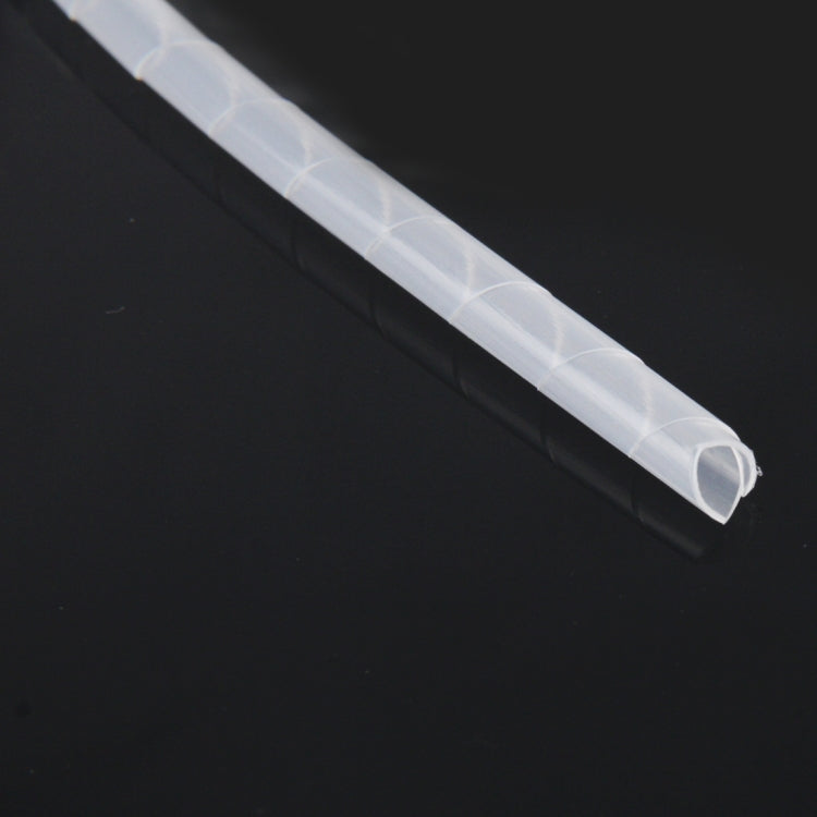 100m Spiral Cable Winding Casing Pipe, Diameter: 6mm by buy2fix