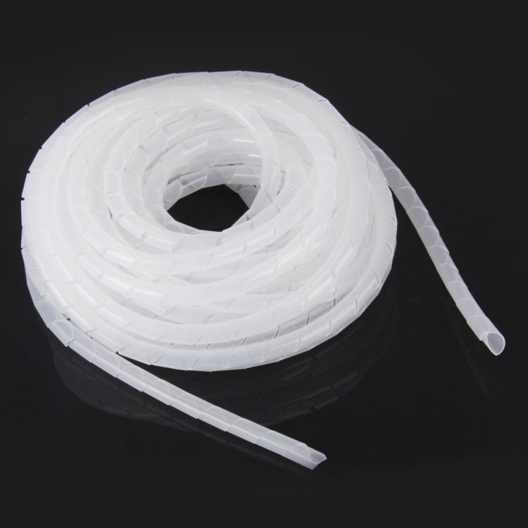 100m Spiral Cable Winding Casing Pipe, Diameter: 8mm by buy2fix