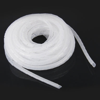 100m Spiral Cable Winding Casing Pipe, Diameter: 8mm by buy2fix