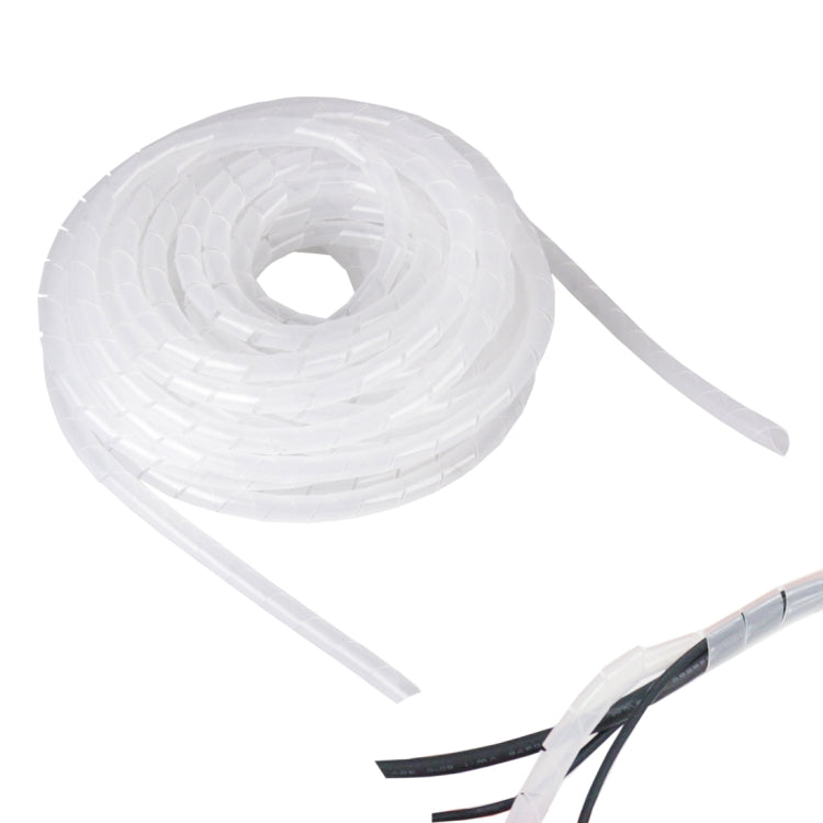 100m Spiral Cable Winding Casing Pipe, Diameter: 10mm by buy2fix
