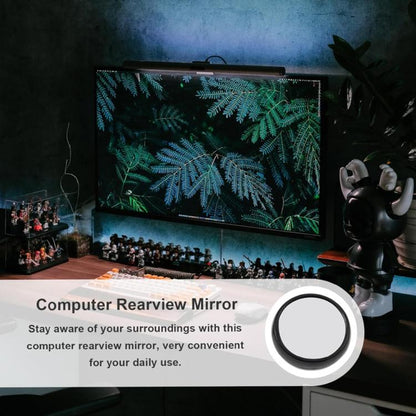 Computer Rearview Convex Glasses Rear View Mirror (Random Color Delivery) - Gadget by buy2fix | Online Shopping UK | buy2fix