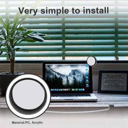 Computer Rearview Convex Glasses Rear View Mirror (Random Color Delivery) - Gadget by buy2fix | Online Shopping UK | buy2fix