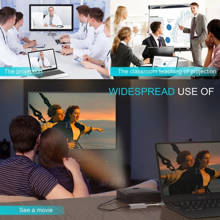 10cm USB-C / Type-C 3.1 to Mini Display Adapter Cable, For MacBook 12 inch, Chromebook Pixel 2015, Nokia N1 Tablet PC(Silver) by buy2fix