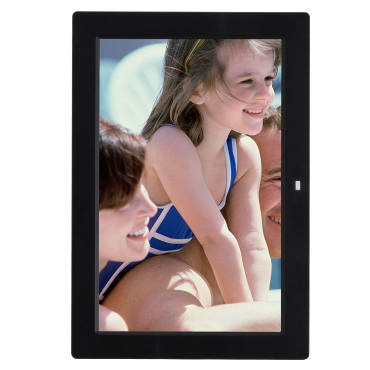 12.1 inch Digital Photo Frame with Holder & Remote Control, Allwinner F16 Program, Support SD /  MMC / USB Flash Disk(Black) - 11 inch Below by buy2fix | Online Shopping UK | buy2fix