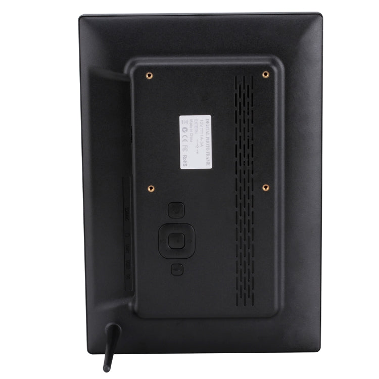 12.1 inch Digital Photo Frame with Holder & Remote Control, Allwinner F16 Program, Support SD /  MMC / USB Flash Disk(Black) - 11 inch Below by buy2fix | Online Shopping UK | buy2fix