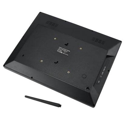 15 inch HD LED Screen Digital Photo Frame with Holder & Remote Control, Allwinner, Alarm Clock / MP3 / MP4 / Movie Player(Black) - 11-15 inch by buy2fix | Online Shopping UK | buy2fix