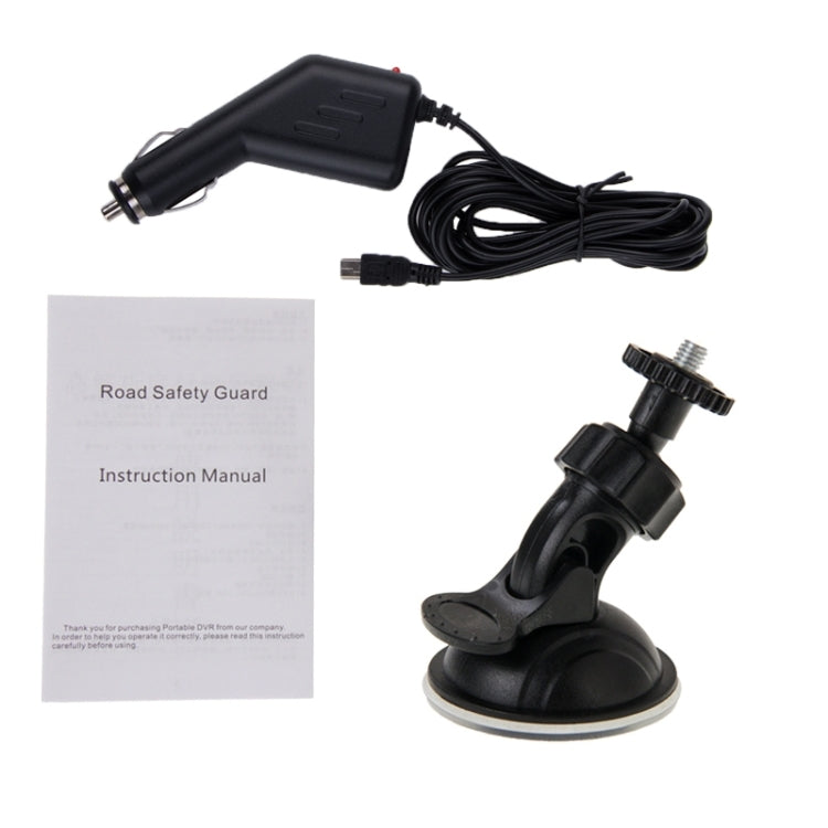 2.5 inch Screen High Definition Video Recorder, 6 LED Light, AVI Video Format, Support SD Card, Loop Recording Function (Generalplus Scheme)(Black) by buy2fix