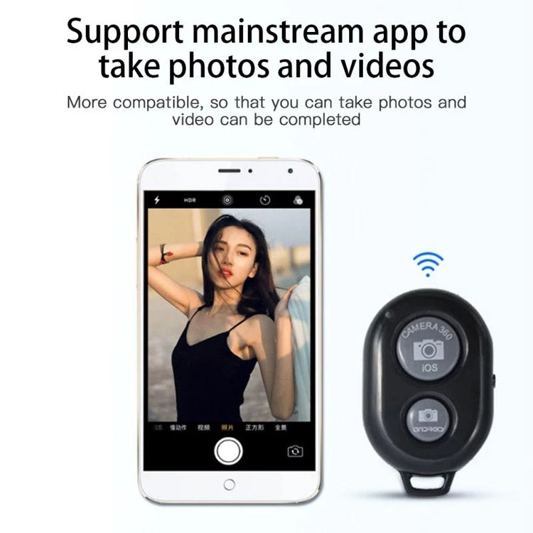 BRCMCOM Chip Universal Bluetooth 3.0 Remote Shutter Camera Control Self-timer(Black) - Phone Remote Control by buy2fix | Online Shopping UK | buy2fix