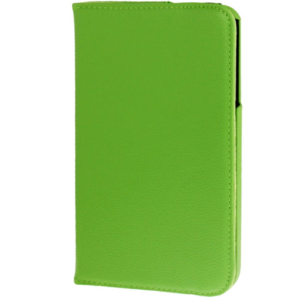 360 Degree Rotation Litchi Texture Leather Case with Holder for Galaxy Tab 3 (8.0) / T3110 / T3100 / T315(Green) - Other Galaxy Tab PC by buy2fix | Online Shopping UK | buy2fix