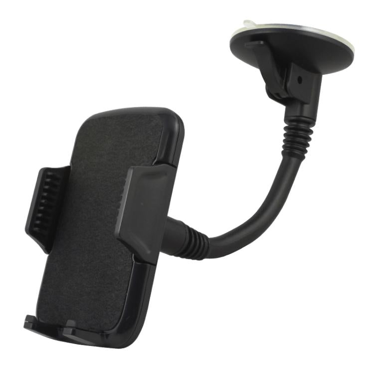 For 4.5-6.3 inch Phone Suction Cup Car Holder(Black) by buy2fix