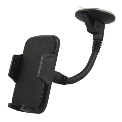 For 4.5-6.3 inch Phone Suction Cup Car Holder(Black) by buy2fix