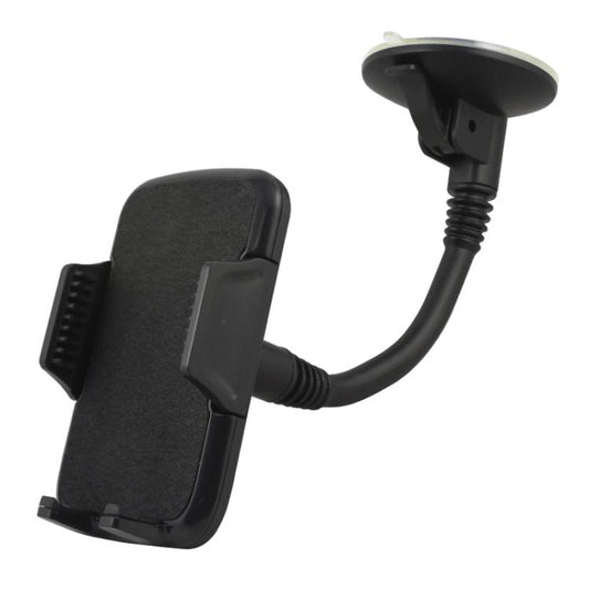 For 4.5-6.3 inch Phone Suction Cup Car Holder(Black) by buy2fix