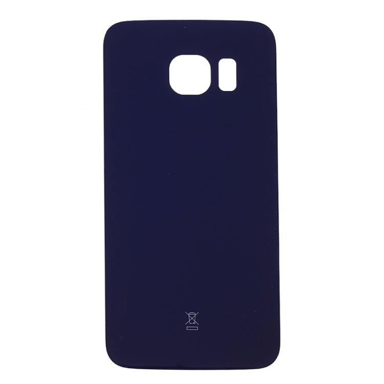 For Galaxy S6 Edge / G925 Original Battery Back Cover (Dark Blue) - Back Cover by buy2fix | Online Shopping UK | buy2fix