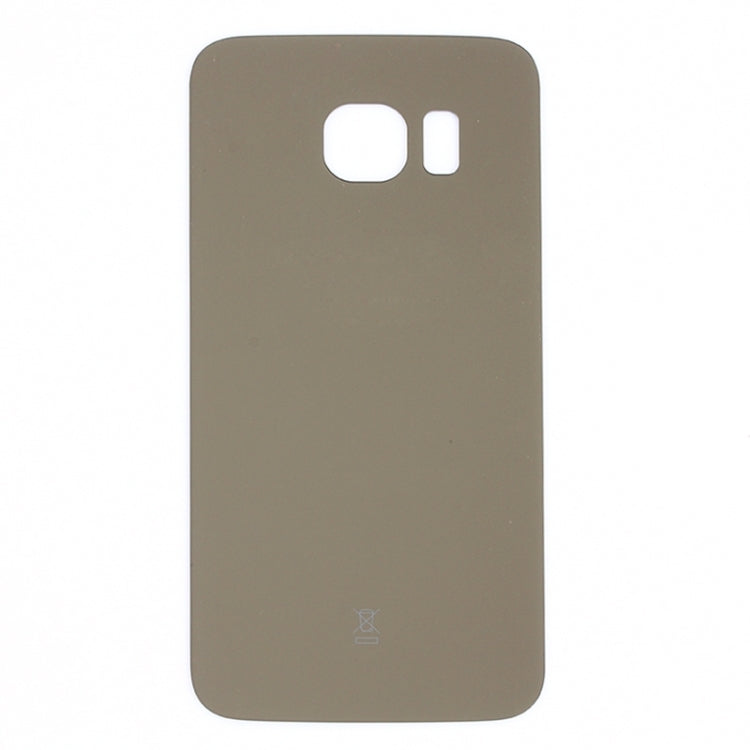 For Galaxy S6 Edge / G925 Original Battery Back Cover (Gold) - Back Cover by buy2fix | Online Shopping UK | buy2fix