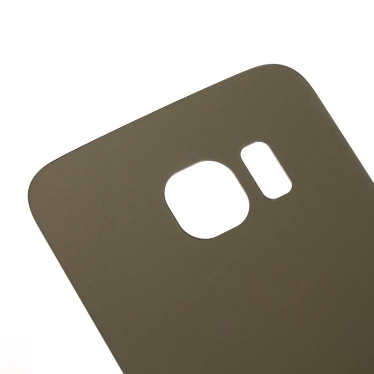 For Galaxy S6 Edge / G925 Original Battery Back Cover (Gold) - Back Cover by buy2fix | Online Shopping UK | buy2fix