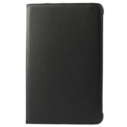 360 Degree Rotatable Litchi Texture Leather Case with Holder for Galaxy Tab 2 (10.1) / P5100(Black) - Other Galaxy Tab PC by buy2fix | Online Shopping UK | buy2fix
