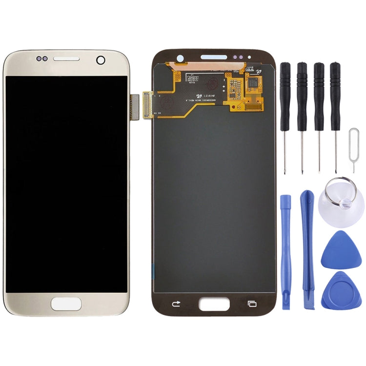 Original LCD Display + Touch Panel for Galaxy S7 / G9300 / G930F / G930A / G930V, G930FG, 930FD, G930W8, G930T, G930U(Gold) - LCD Screen by buy2fix | Online Shopping UK | buy2fix