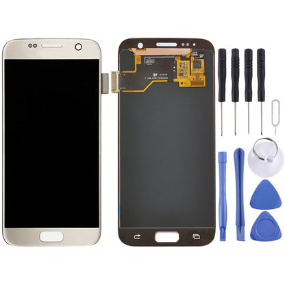 Original LCD Display + Touch Panel for Galaxy S7 / G9300 / G930F / G930A / G930V, G930FG, 930FD, G930W8, G930T, G930U(Gold) - LCD Screen by buy2fix | Online Shopping UK | buy2fix