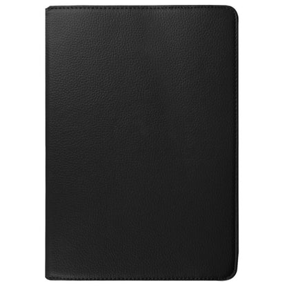 Litchi Texture Horizontal Flip Solid Color Leather Case with 360 Degrees Rotation Holder for Galaxy Tab S2 9.7 / T815(Black) by buy2fix