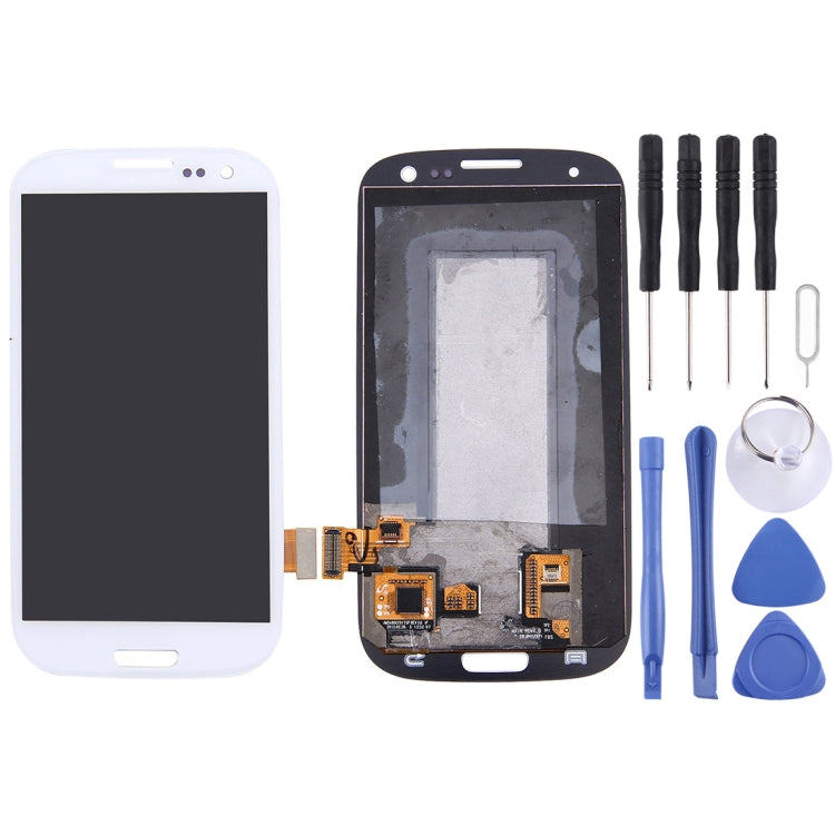 Original LCD Display + Touch Panel for Galaxy SIII / i9300(White) - LCD Screen by buy2fix | Online Shopping UK | buy2fix