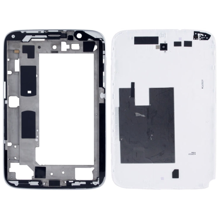 For Galaxy Note 8.0 / N5100 High Quality Full Housing  Chassis (Front Frame + Back Cover) (White) - Back Cover by buy2fix | Online Shopping UK | buy2fix