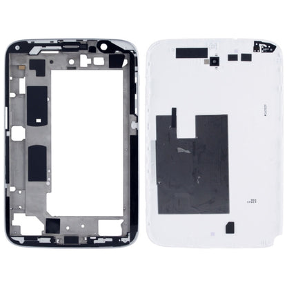 For Galaxy Note 8.0 / N5100 High Quality Full Housing  Chassis (Front Frame + Back Cover) (White) - Back Cover by buy2fix | Online Shopping UK | buy2fix