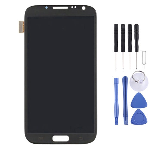 Original LCD Display + Touch Panel for Galaxy Note II / N7105(Grey) - LCD Screen by buy2fix | Online Shopping UK | buy2fix