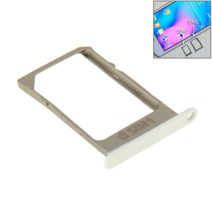 For Galaxy A3 / A5 Small Single Card Tray (White) - Card Tray by buy2fix | Online Shopping UK | buy2fix