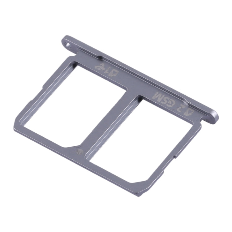 For Galaxy S6 2 SIM Card Tray (Grey) - Card Tray by buy2fix | Online Shopping UK | buy2fix