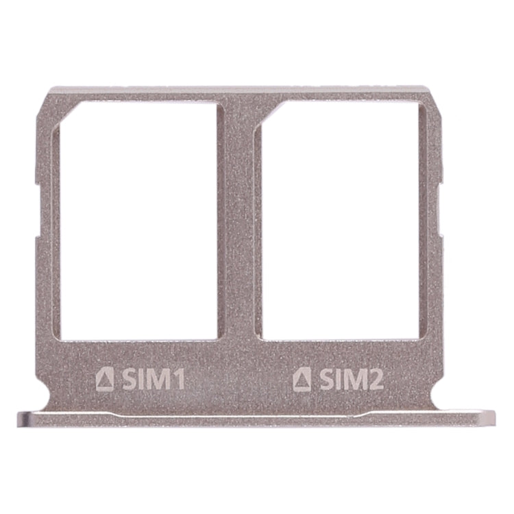 For Galaxy S6 2 SIM Card Tray (Gold) - Card Tray by buy2fix | Online Shopping UK | buy2fix