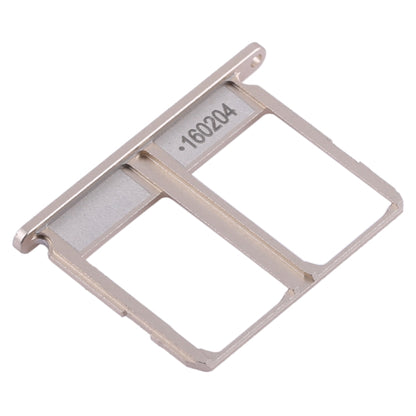 For Galaxy S6 2 SIM Card Tray (Gold) - Card Tray by buy2fix | Online Shopping UK | buy2fix