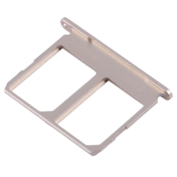 For Galaxy S6 2 SIM Card Tray (Gold) - Card Tray by buy2fix | Online Shopping UK | buy2fix