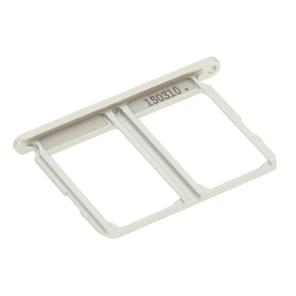 For Galaxy S6 2 SIM Card Tray (Silver) - Card Tray by buy2fix | Online Shopping UK | buy2fix