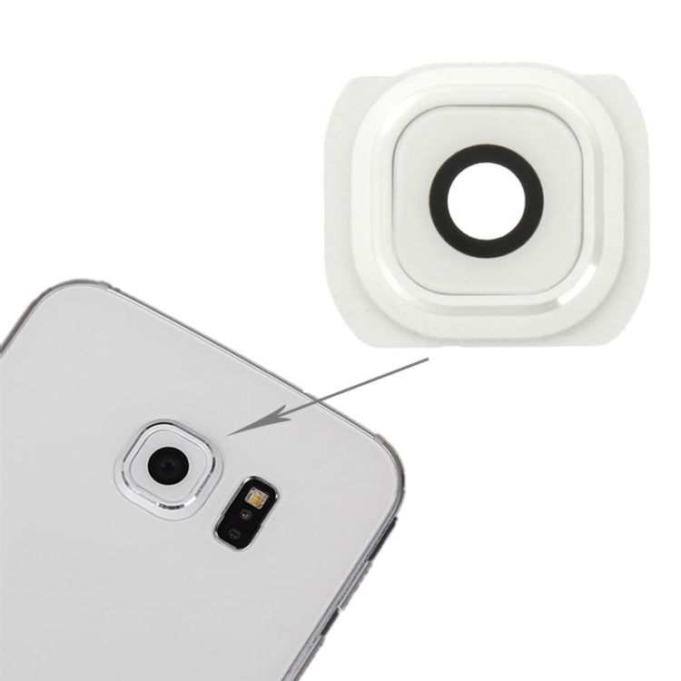 For Galaxy S6 Original Back Camera Lens Cover (White) - Camera Series by buy2fix | Online Shopping UK | buy2fix