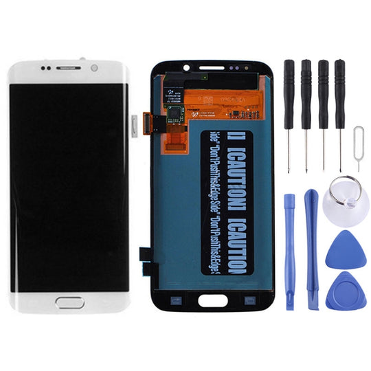 Original LCD Display + Touch Panel for Galaxy S6 Edge / G925, G925F, G925FQ, G925I, G925A, G925T, G925S, G925K, G925L, G9250(White)